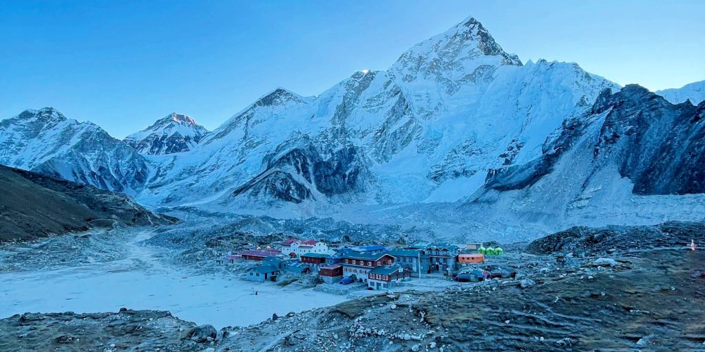 Gorak Shep the final stop before Everest Base Camp.